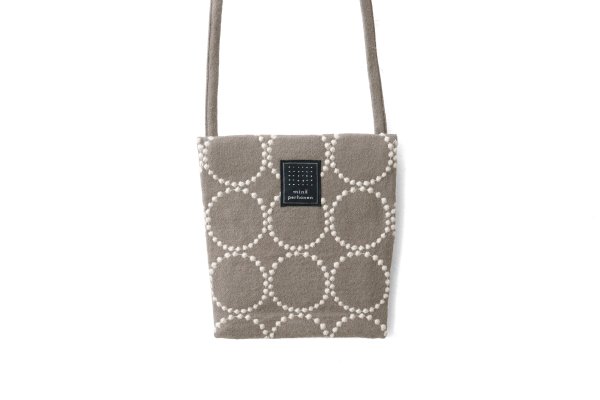 画像1: tambourine pocket bag (ADA9305:GY) (1)