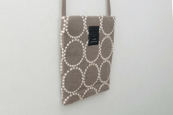 画像3: tambourine pocket bag (ADA9305:GY) (3)