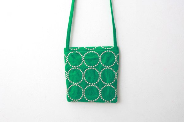 画像5: tambourine pocket bag (ADA9305:GR) (5)