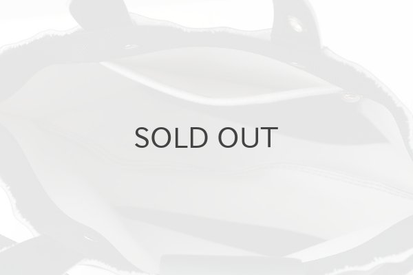 画像9: PVC Y字トート M・6号 PVCキャンバス (14531:IVBK) (9)