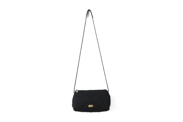 画像1: tambourine quartz pochette (ADA9263:BK) (1)