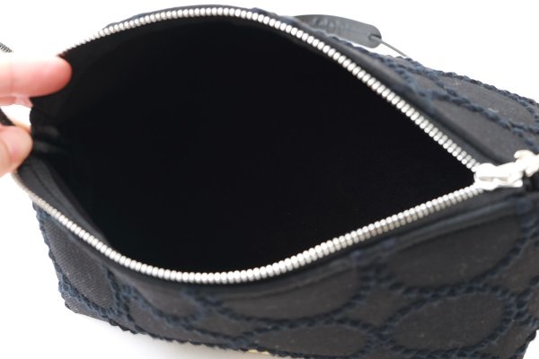 画像12: tambourine quartz pochette (ADA9263:BK) (12)