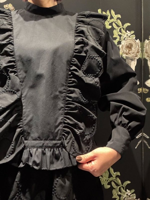 画像19: tambourine ラグランスリーブブラウス (ADA1399:BK) (19)