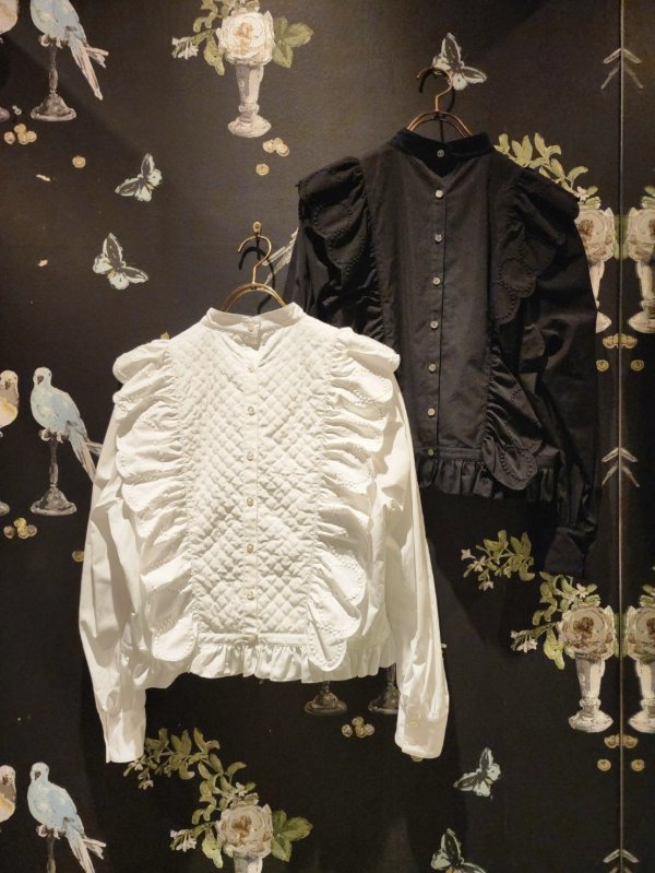 画像21: tambourine ラグランスリーブブラウス (ADA1399:BK) (21)