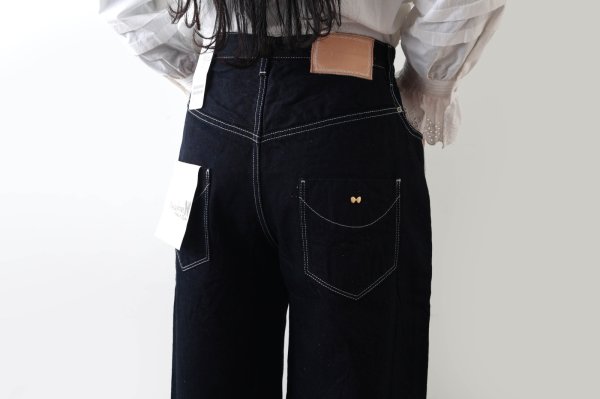 画像20: always ビッグポケットワイドデニム (DN4627:BL) (20)