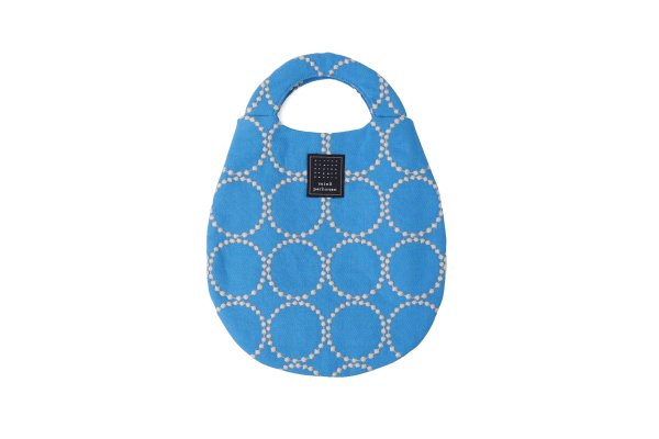 画像1: tambourine uzura bag (ADS9182:BL) (1)