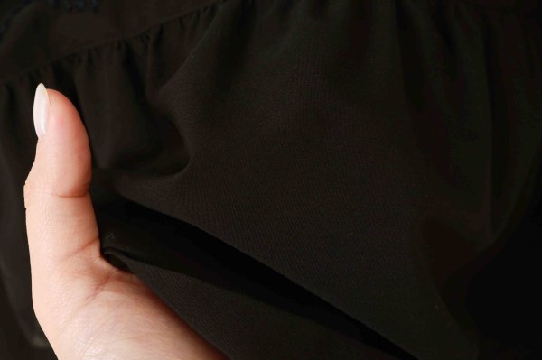 画像11: tambourine ティアードロングドレス (ADS3143:BK) (11)