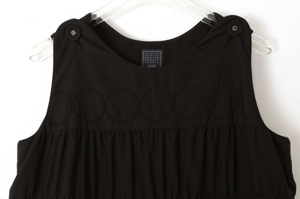 画像3: tambourine ティアードロングドレス (ADS3143:BK) (3)