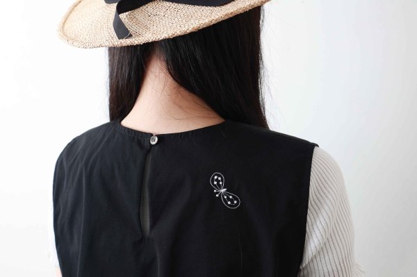 画像16: choucho ノースリーブブラウス (ADS1364:BK) (16)