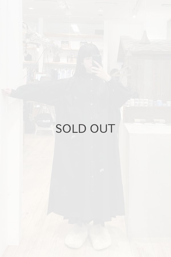 画像16: choucho シャツドレス (ADS3161:BK) (16)