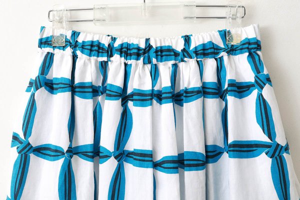 画像3: ◯ solmio ギャザースカート (ADS5407:WH) (3)