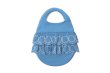 画像1: tambourine egg bag (ADS9167:BL) (1)