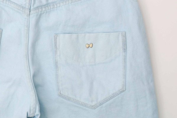 画像11: always ビッグポケットワイドデニム (DN4632A:LBL) (11)