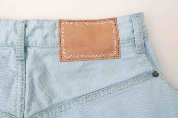 画像10: always ビッグポケットワイドデニム (DN4632A:LBL) (10)