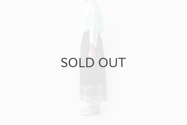 画像11: 25th anniversary 別注アイテム ananas ギャザースカート (ACS5396:BK) (11)