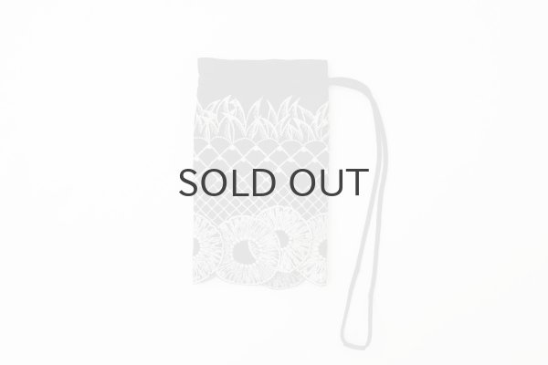 画像3: 25th anniversary 別注アイテム ananas 巾着bag (ACS7587:BK) (3)