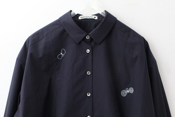 画像3: choucho ブラウス (AES1447:NV) (3)