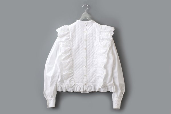 画像2: tambourine ブラウス (AES1435:WH) (2)