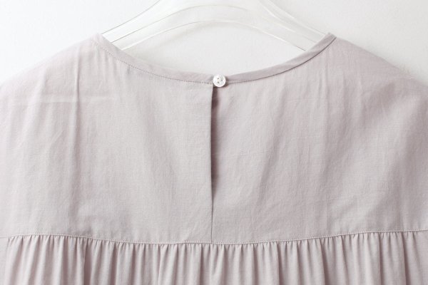画像6: 子供服 tambourine ブラウス (AES1178PD:GY) (6)