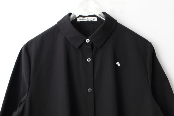 画像3: vela シャツドレス (AES3207L:BK) (3)