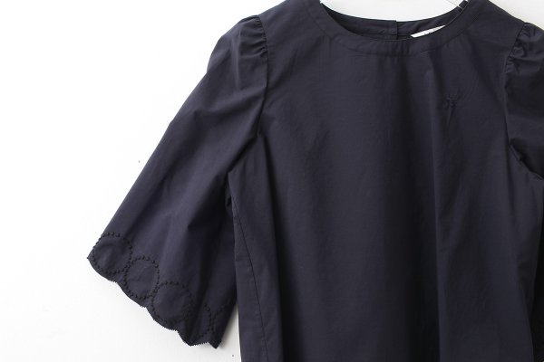 画像5: tambourine フレアスリーブブラウス (AES1448:NV) (5)