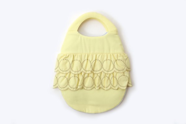 画像2: 【先行予約・6月上旬頃入荷予定】tambourine egg bag (AES9392:YW) (2)