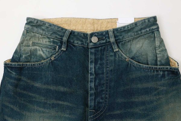 画像3: always ビッグポケットワイドデニム (DN4627:BL) (3)