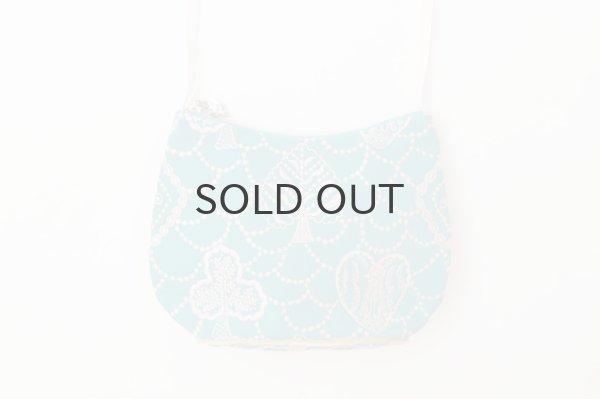 画像2: 子供服 mignon pochette バッグ -forest card- (ADA7298P:BL) (2)