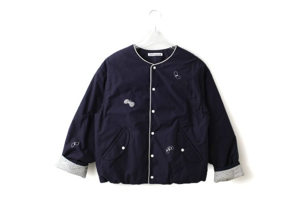 画像5: 子供服 choucho 中綿ジャケット (AEA2080PD:NV) (5)