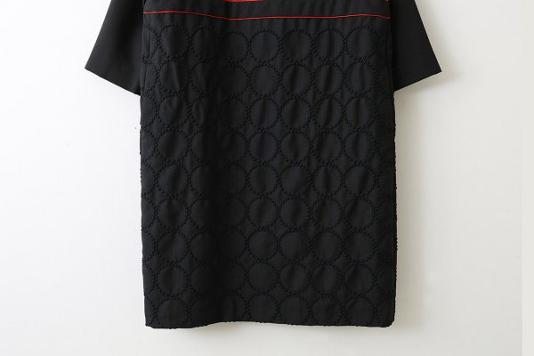 画像6: ○ 子供服 tambourine 丸襟ワンピース (ACS3391P:NV×NV) (6)