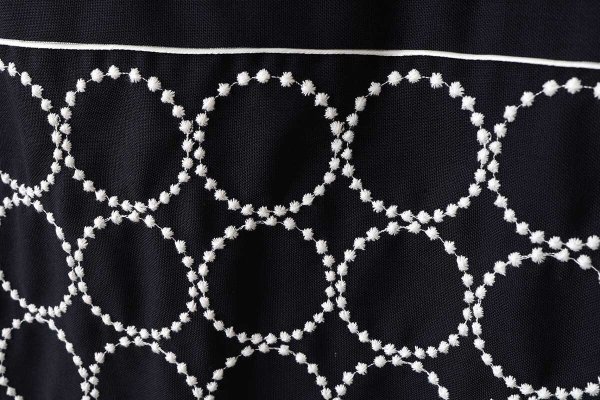 画像8: ○ 子供服 tambourine 丸襟ワンピース (ACS3391P:NV×WH / LGY) (8)