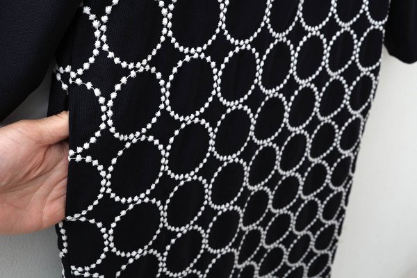 画像9: ○ 子供服 tambourine 丸襟ワンピース (ACS3391P:NV×WH / LGY) (9)