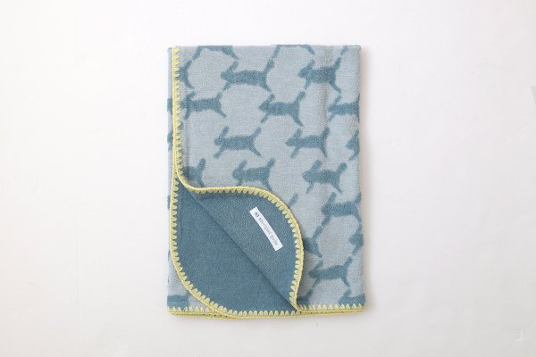 画像2: 子供服 run run run おくるみ (BP8093P:BL) (2)