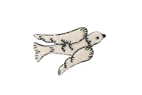 画像1: wind bird コサージュ (ADA7756:IV) (1)