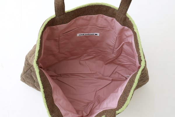 画像7: 子供服 famille tote bag -choucho- (ADA7293P:BR) (7)