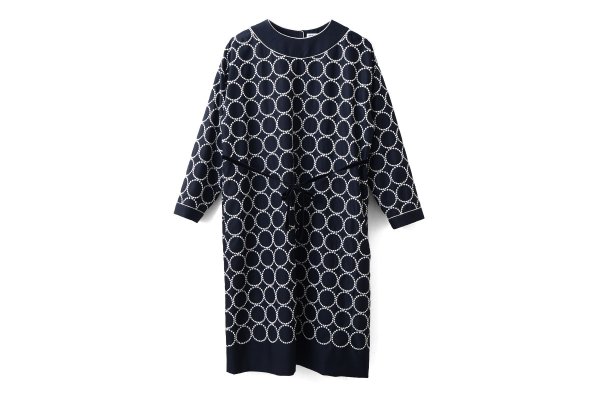 画像1: 子供服 tambourine ワンピース (BC3003PD:NV) (1)