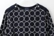 画像3: 子供服 tambourine ワンピース (AEA3451PD:NV) (3)