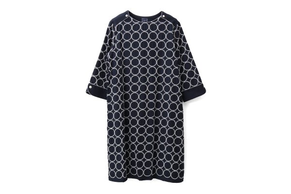 画像1: 子供服 tambourine ワンピース (AEA3451PD:NV) (1)