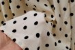 画像11: SALE50%OFF!! polka dot wrap DRESS (IV) (11)
