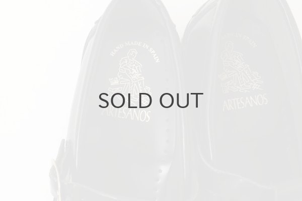 画像6: ARTESANOS Tストラップシューズ (BK) (6)