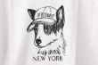 画像5: Souvenir T-Shirts "New York" Friday Canaan Dog (WH) (5)