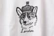 画像5: Souvenir T-Shirts "London" Queen Corgi (WH) (5)