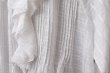 画像7: sheer check raffle collar blouse (OWH) (7)