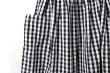 画像5: 3 ET DEMI original gingham check skirt (BK) (5)
