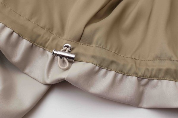 画像8: soft eco-leather blouson (IV) (8)