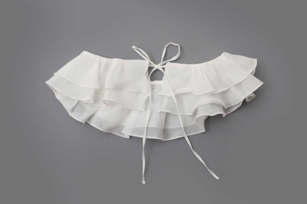 画像2: DOUBLE RUFFLE COLLAR "Petal" (OWH) (2)