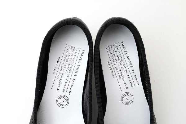 画像6: TRAVEL SHOES BALLET PUMPS (BL) (6)