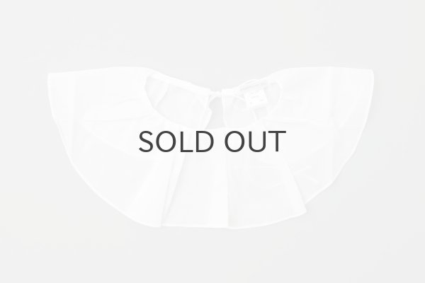 画像2: Big Ruffle Collar (WH) (2)