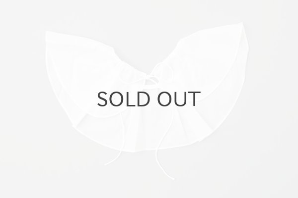 画像4: Big Ruffle Collar (WH) (4)