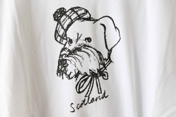 画像4: Souvenir Long T-Shirts "Scotland"  (WH) (4)